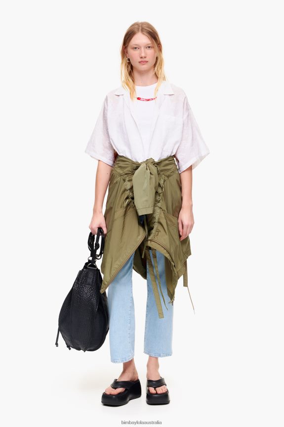 Clothing 4062VZ324 Floral Bimba Y Lola Short Jacquard Blouse