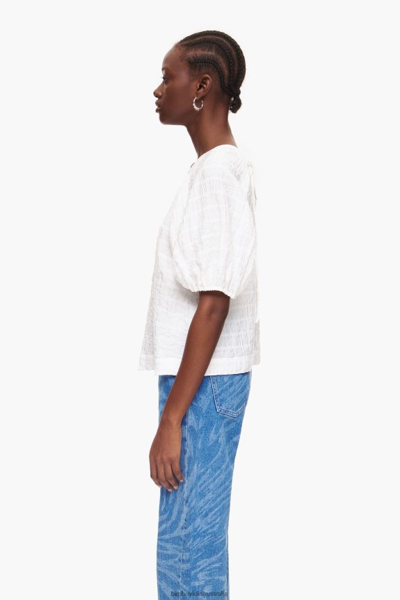 Clothing 4062VZ348 Ivory Bimba Y Lola Short Blouse