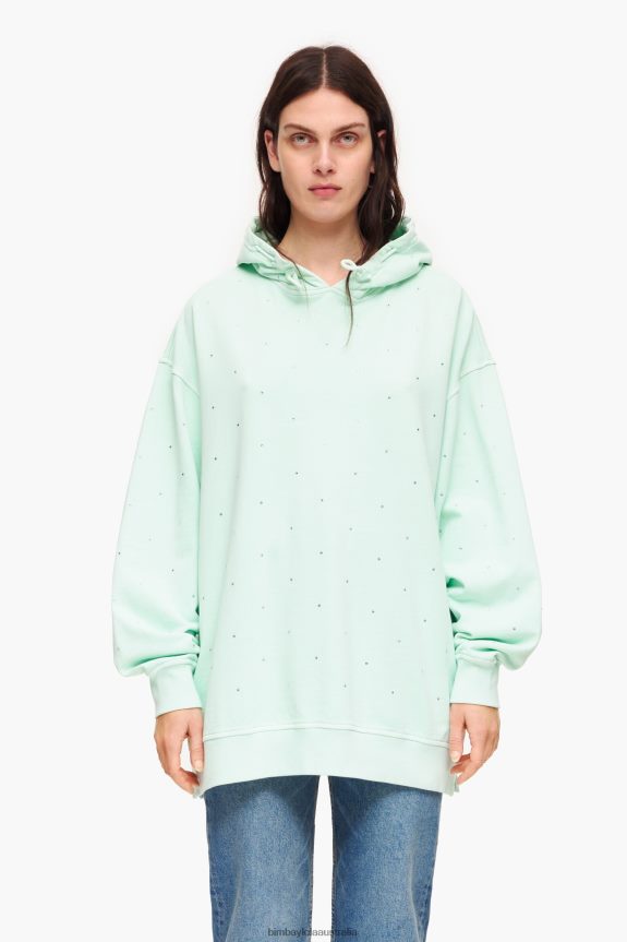 Clothing 4062VZ501 Mint Bimba Y Lola Sparkly Sweatshirt