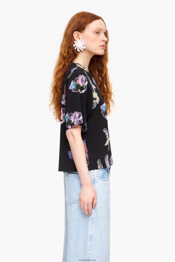 Clothing 4062VZ266 Gray Bimba Y Lola Dark Coral T-Shirt