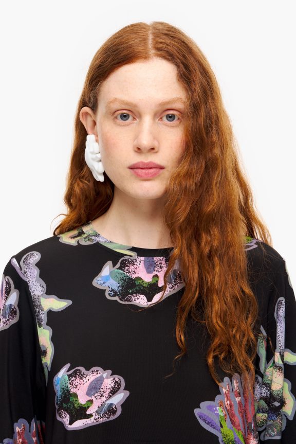 Clothing 4062VZ266 Gray Bimba Y Lola Dark Coral T-Shirt