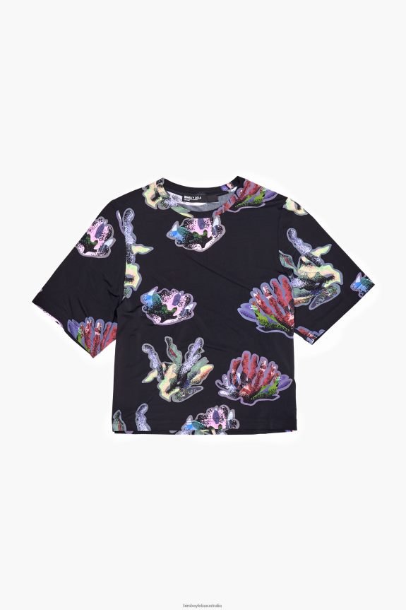 Clothing 4062VZ266 Gray Bimba Y Lola Dark Coral T-Shirt