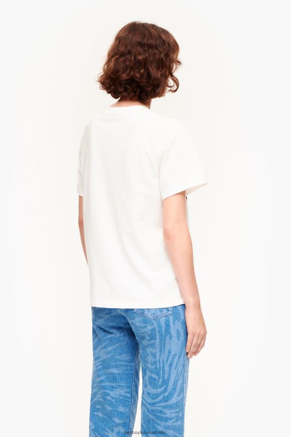 Clothing 4062VZ279 White Bimba Y Lola Panda Bear T-Shirt