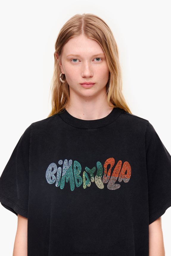 Clothing 4062VZ281 Black Bimba Y Lola Flowing Logo T-Shirt
