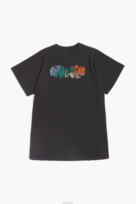 Clothing 4062VZ281 Black Bimba Y Lola Flowing Logo T-Shirt