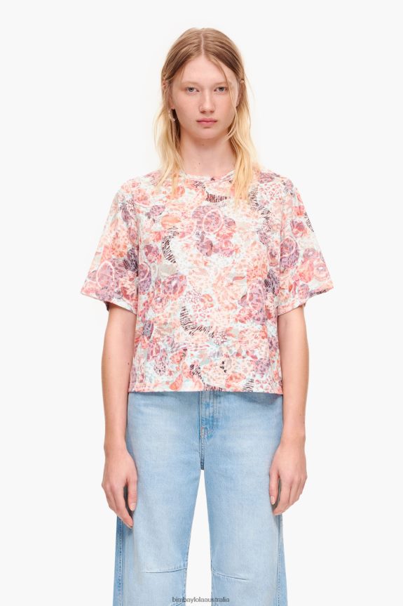 Clothing 4062VZ291 Fruits Bimba Y Lola Full Print Boxy-T-Shirt