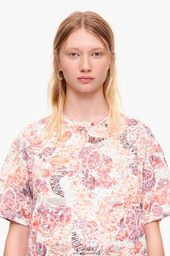 Clothing 4062VZ291 Fruits Bimba Y Lola Full Print Boxy-T-Shirt