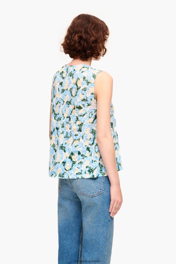 Clothing 4062VZ292 Blue Bimba Y Lola Light Animal Brush T-Shirt