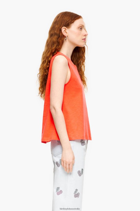 Clothing 4062VZ295 Coral Bimba Y Lola Cotton T-Shirt