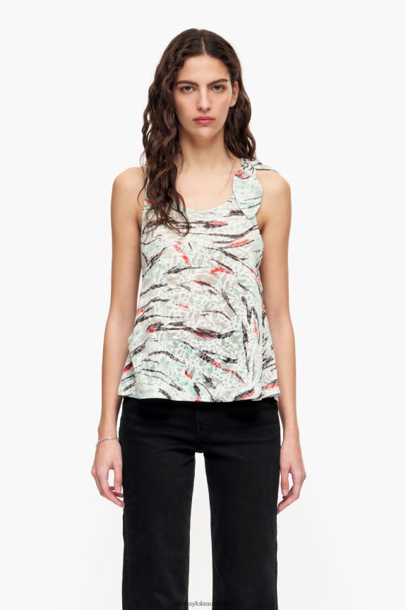 Clothing 4062VZ304 Mint Bimba Y Lola Butterfly Wing Print T-Shirt