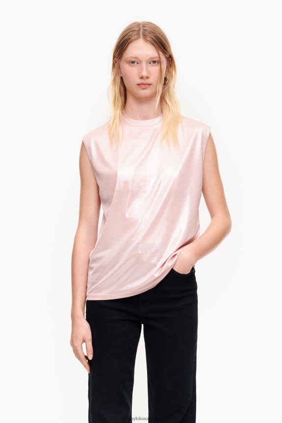 Clothing 4062VZ308 Pink Bimba Y Lola Short Fluid T-Shirt