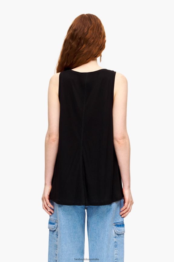 Clothing 4062VZ315 Black Bimba Y Lola A-Line T-Shirt