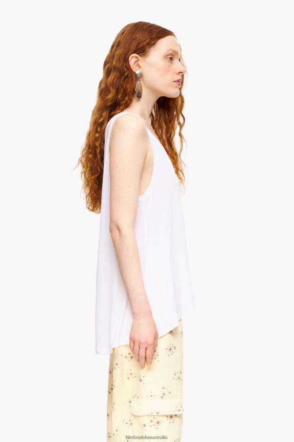Clothing 4062VZ316 White Bimba Y Lola A-Line T-Shirt