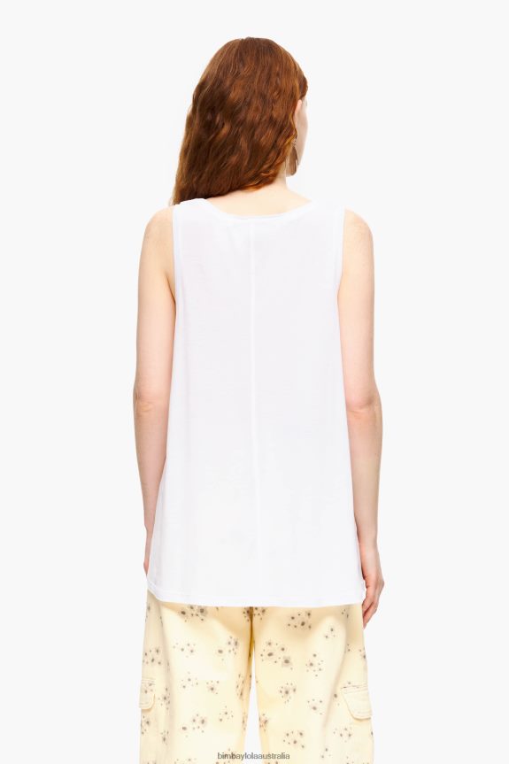 Clothing 4062VZ316 White Bimba Y Lola A-Line T-Shirt