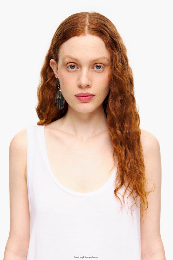 Clothing 4062VZ316 White Bimba Y Lola A-Line T-Shirt