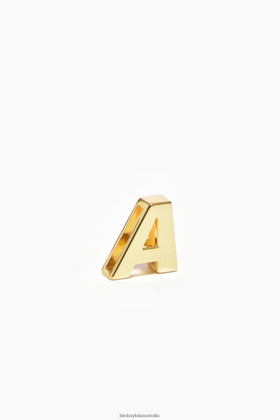 Accessories 4062VZ1147 Golden Bimba Y Lola Letter A Charm Metal