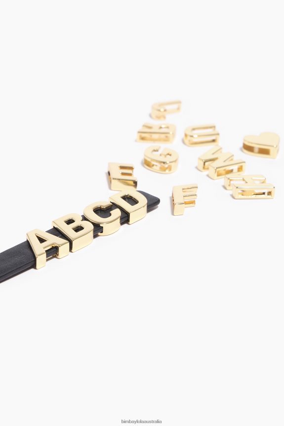 Accessories 4062VZ1147 Golden Bimba Y Lola Letter A Charm Metal