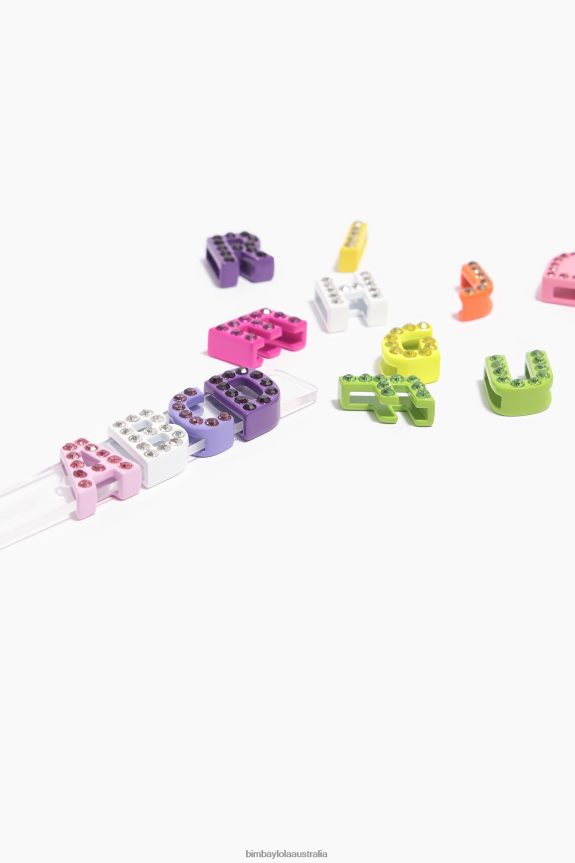 Accessories 4062VZ1150 Lilac Bimba Y Lola Letter C Metal Charm