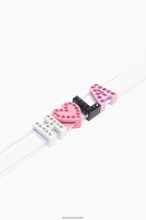 Accessories 4062VZ729 Black Bimba Y Lola Letter O Metal Charm