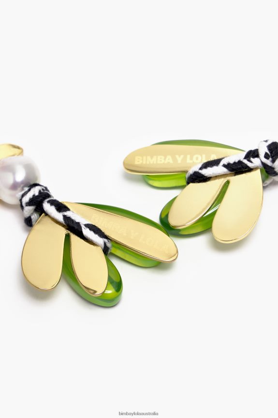 Accessories 4062VZ745 Multicolor Bimba Y Lola Resin Flower Earrings