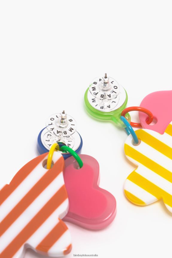 Accessories 4062VZ808 Multicolor Bimba Y Lola Pendant Earrings