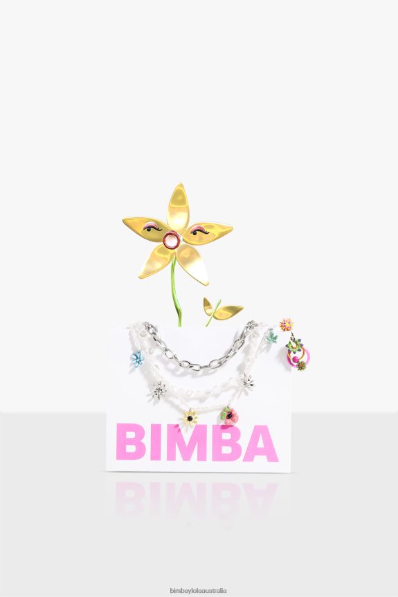 Accessories 4062VZ673 Multicolor Bimba Y Lola Pendants Strand Necklace