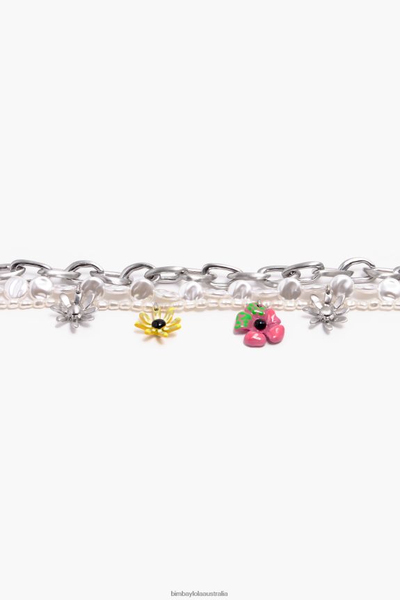 Accessories 4062VZ673 Multicolor Bimba Y Lola Pendants Strand Necklace