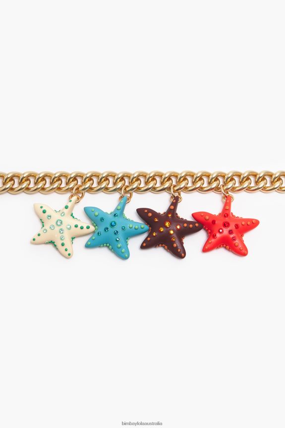 Accessories 4062VZ702 Coral Bimba Y Lola Resin Necklace