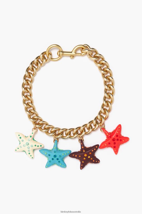 Accessories 4062VZ703 Coral Bimba Y Lola Resin Necklace