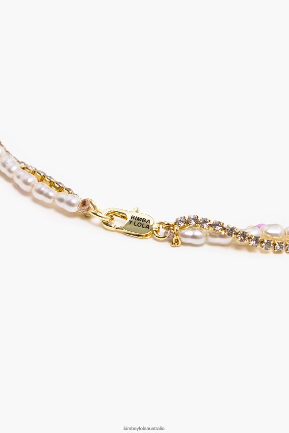 Accessories 4062VZ714 Pearls Bimba Y Lola Short And Chain Necklace