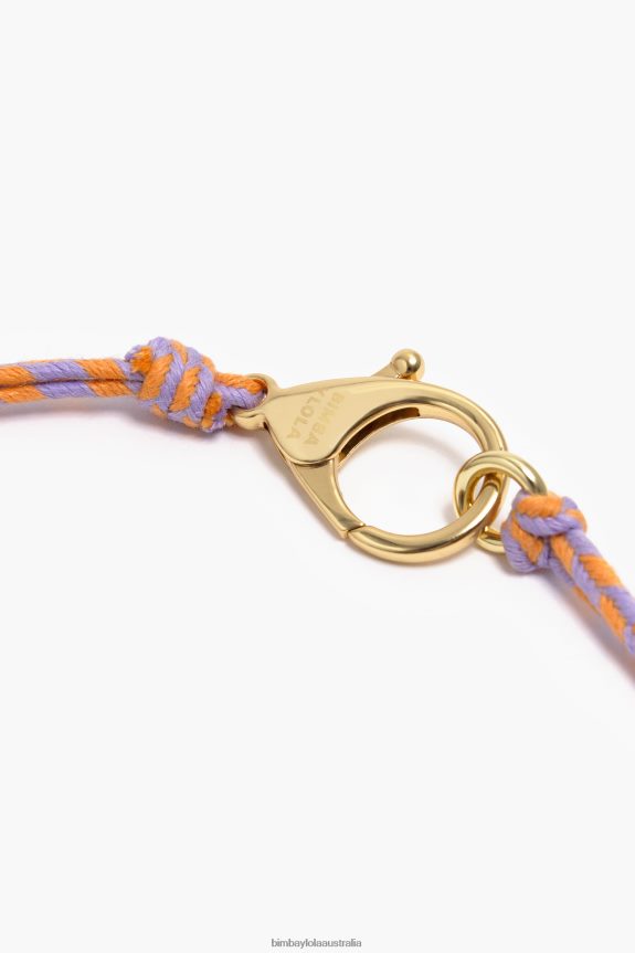 Accessories 4062VZ742 Multicolor Bimba Y Lola Flowers Cord Necklace