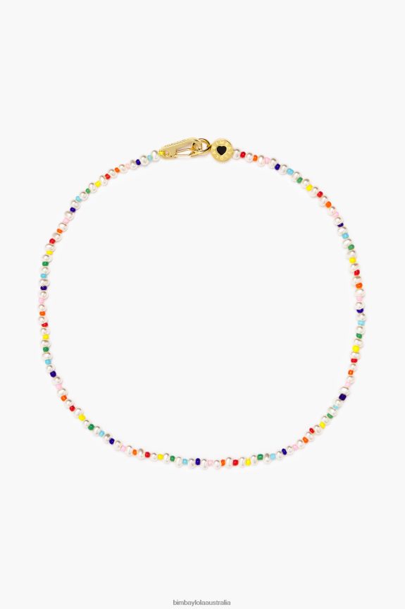 Accessories 4062VZ775 Multicolor Bimba Y Lola Beads Pearl Necklace