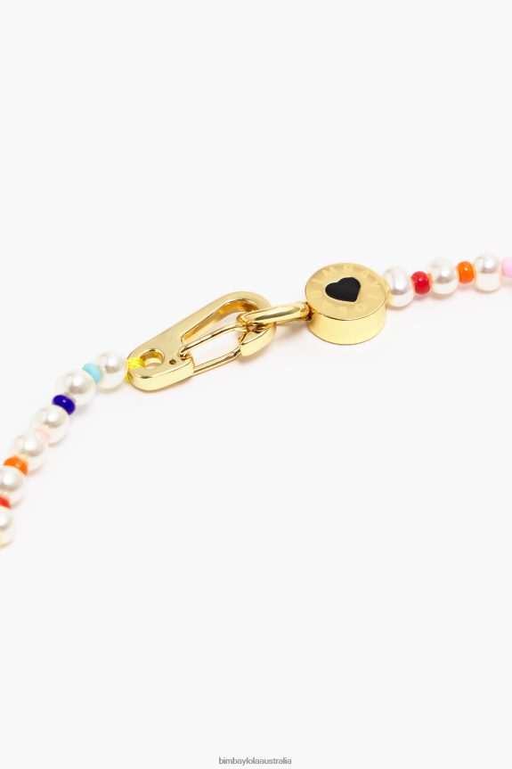 Accessories 4062VZ775 Multicolor Bimba Y Lola Beads Pearl Necklace
