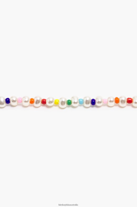 Accessories 4062VZ775 Multicolor Bimba Y Lola Beads Pearl Necklace