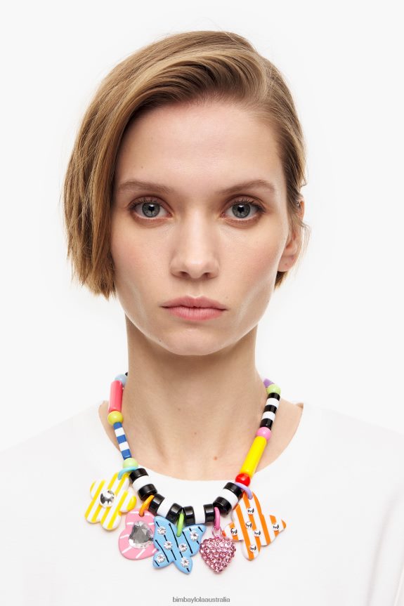 Accessories 4062VZ809 Multicolor Bimba Y Lola Pendants Necklace