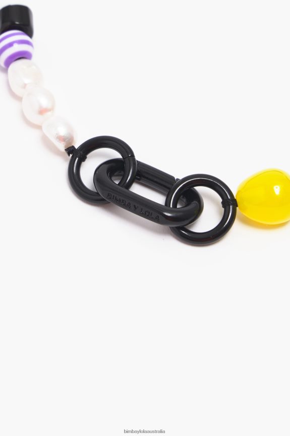 Accessories 4062VZ811 Multicolor Bimba Y Lola Resin Flowers Necklace