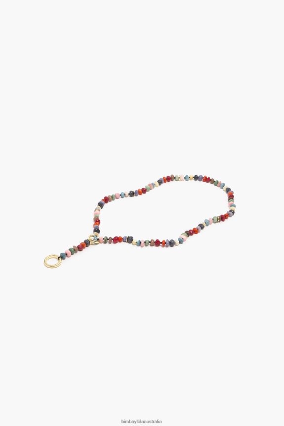 Accessories 4062VZ823 Multicolor Bimba Y Lola Long Stones Necklace