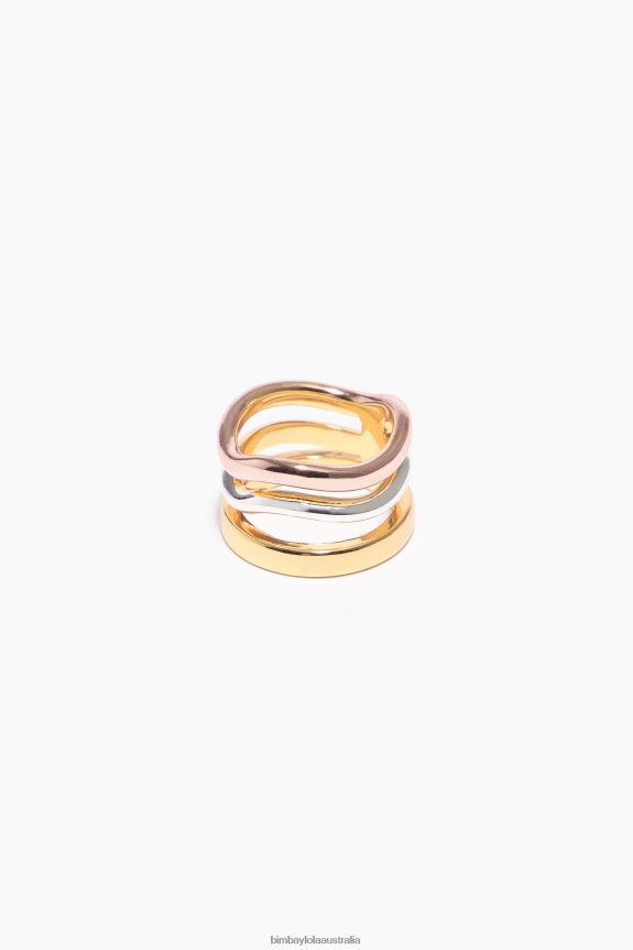 Accessories 4062VZ832 Multicolor Bimba Y Lola Bands Ring
