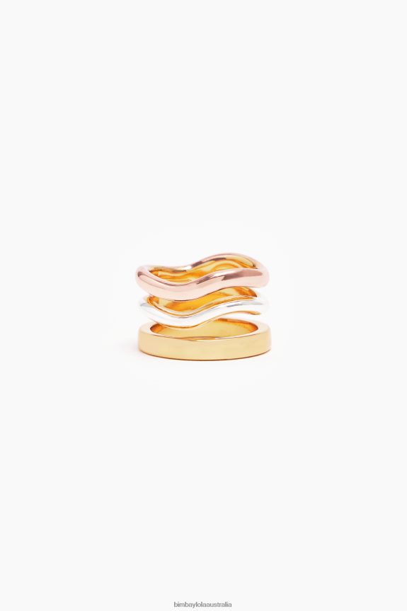 Accessories 4062VZ832 Multicolor Bimba Y Lola Bands Ring