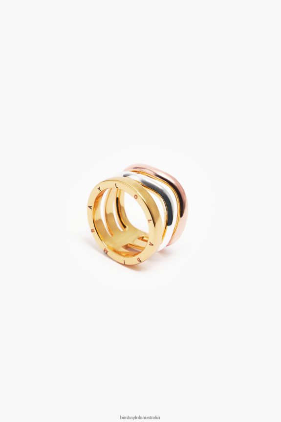 Accessories 4062VZ832 Multicolor Bimba Y Lola Bands Ring