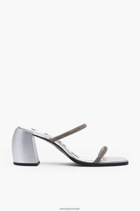 Footwewar 4062VZ576 Silver Bimba Y Lola Heel Sandal